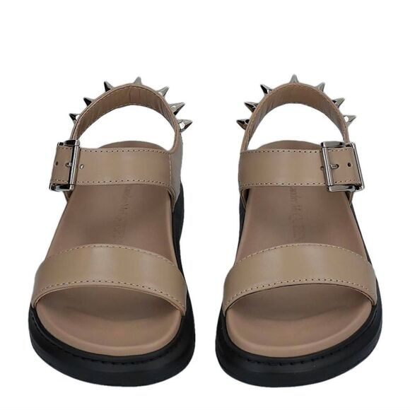 Alexander Mcqueen Spike Leather Sandal Shoes 39 - Picture 10 of 10